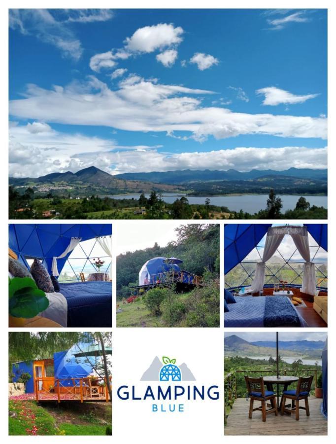 Отель Glamping Blue Гуатавита Экстерьер фото