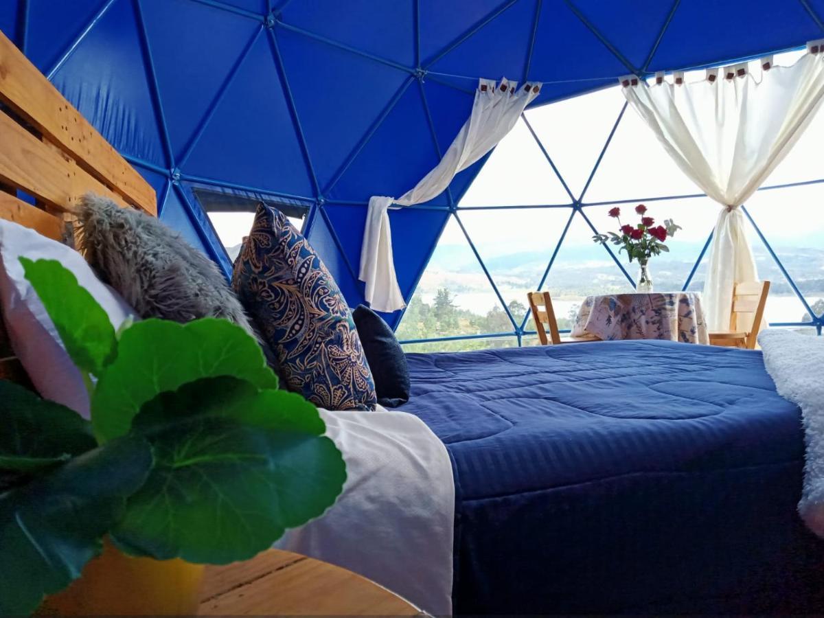 Отель Glamping Blue Гуатавита Экстерьер фото