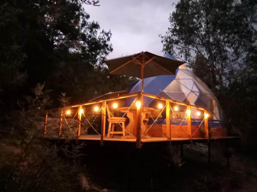 Отель Glamping Blue Гуатавита Экстерьер фото
