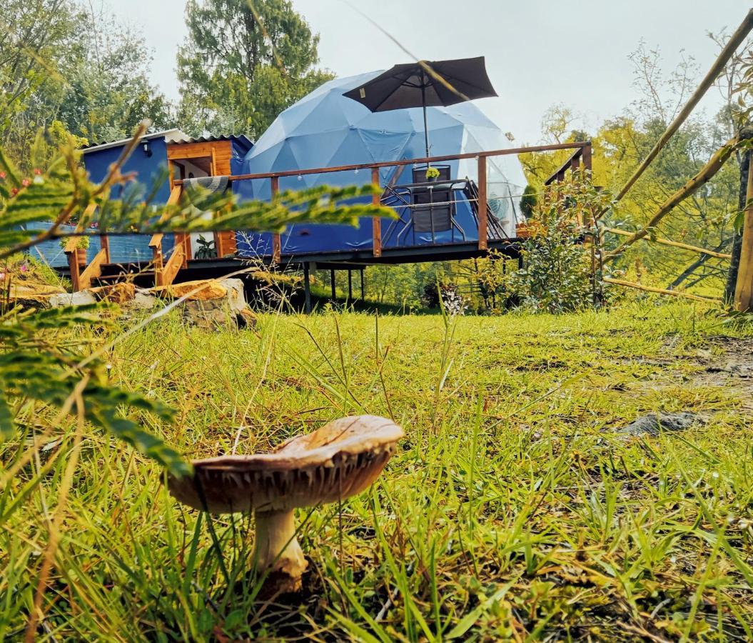 Отель Glamping Blue Гуатавита Экстерьер фото