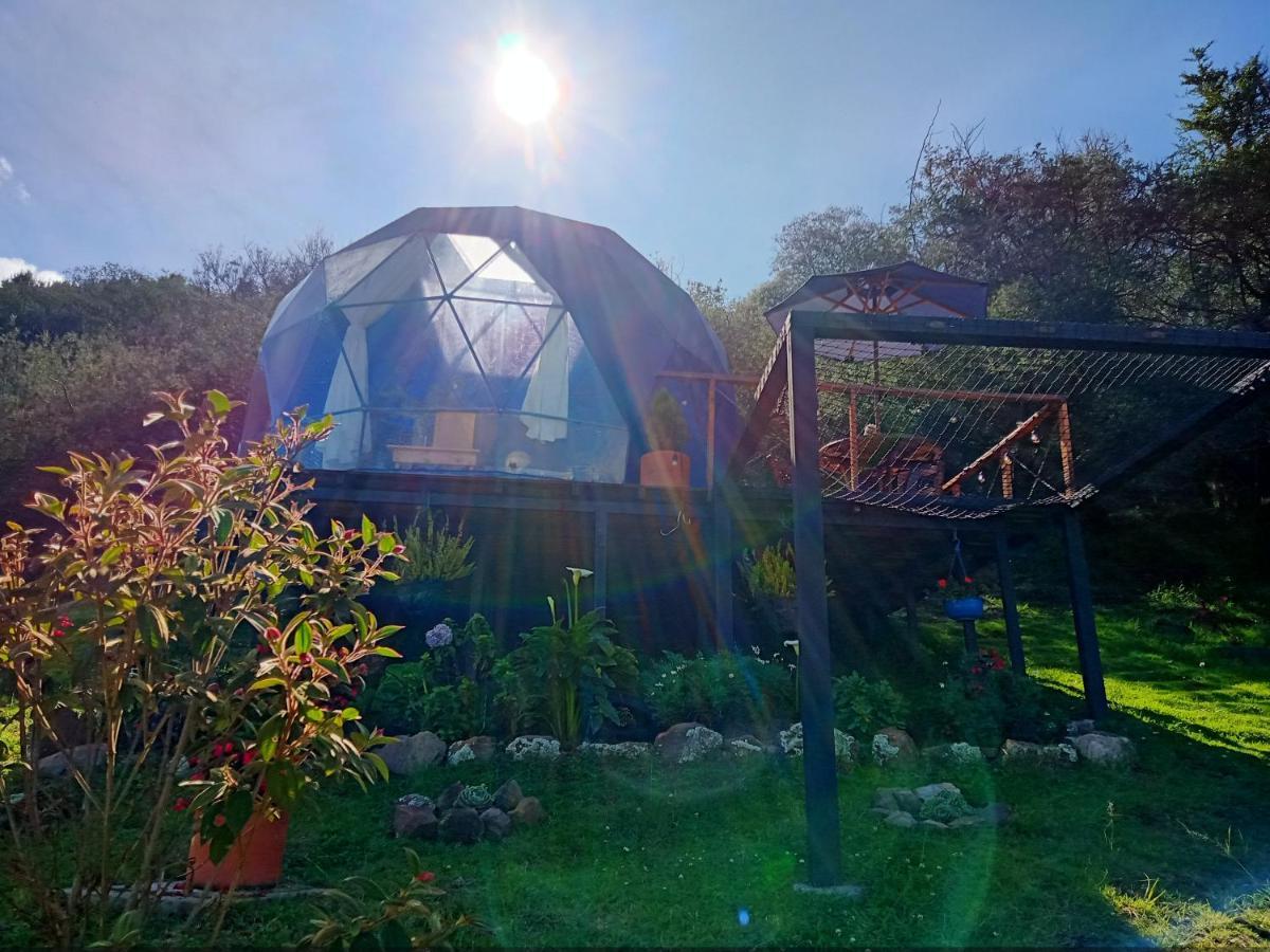 Отель Glamping Blue Гуатавита Экстерьер фото